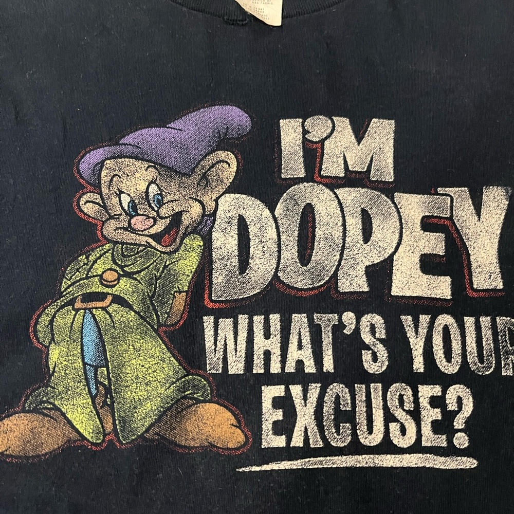 Early 2000s Disney Dopey T-Shirt - Picture 3 of 5